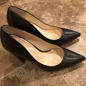 Black Jessica Simpson Tolli Pointed Toe Pump